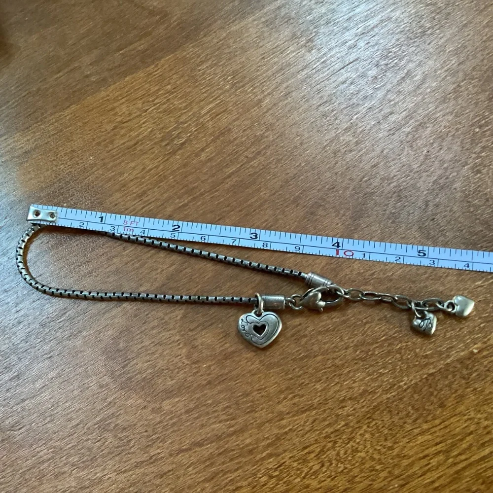 Brighton Silver-tone Bracelet Fits 8.5” wrist size